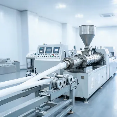 pe pipe extrusion line