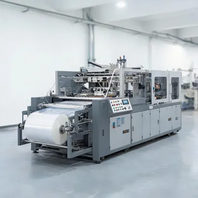 plastic thermoforming machine